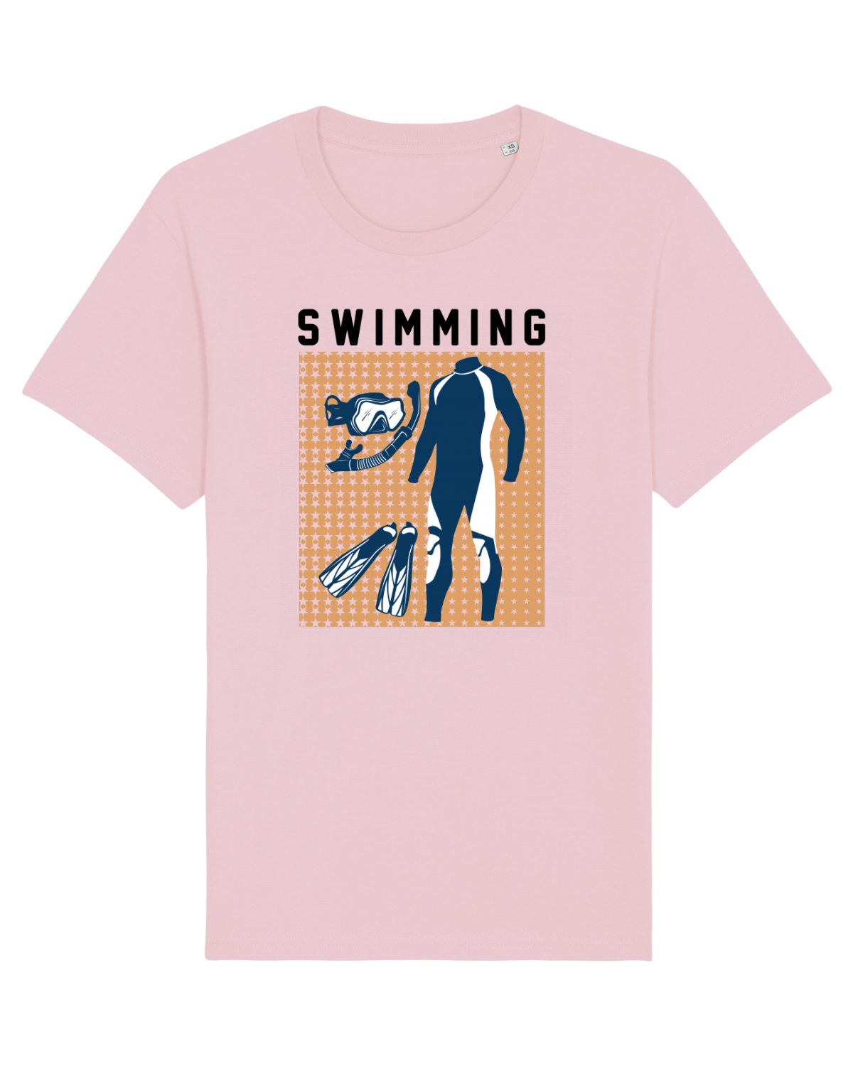 Tricou mânecă scurtă Unisex Rocker Cotton Pink