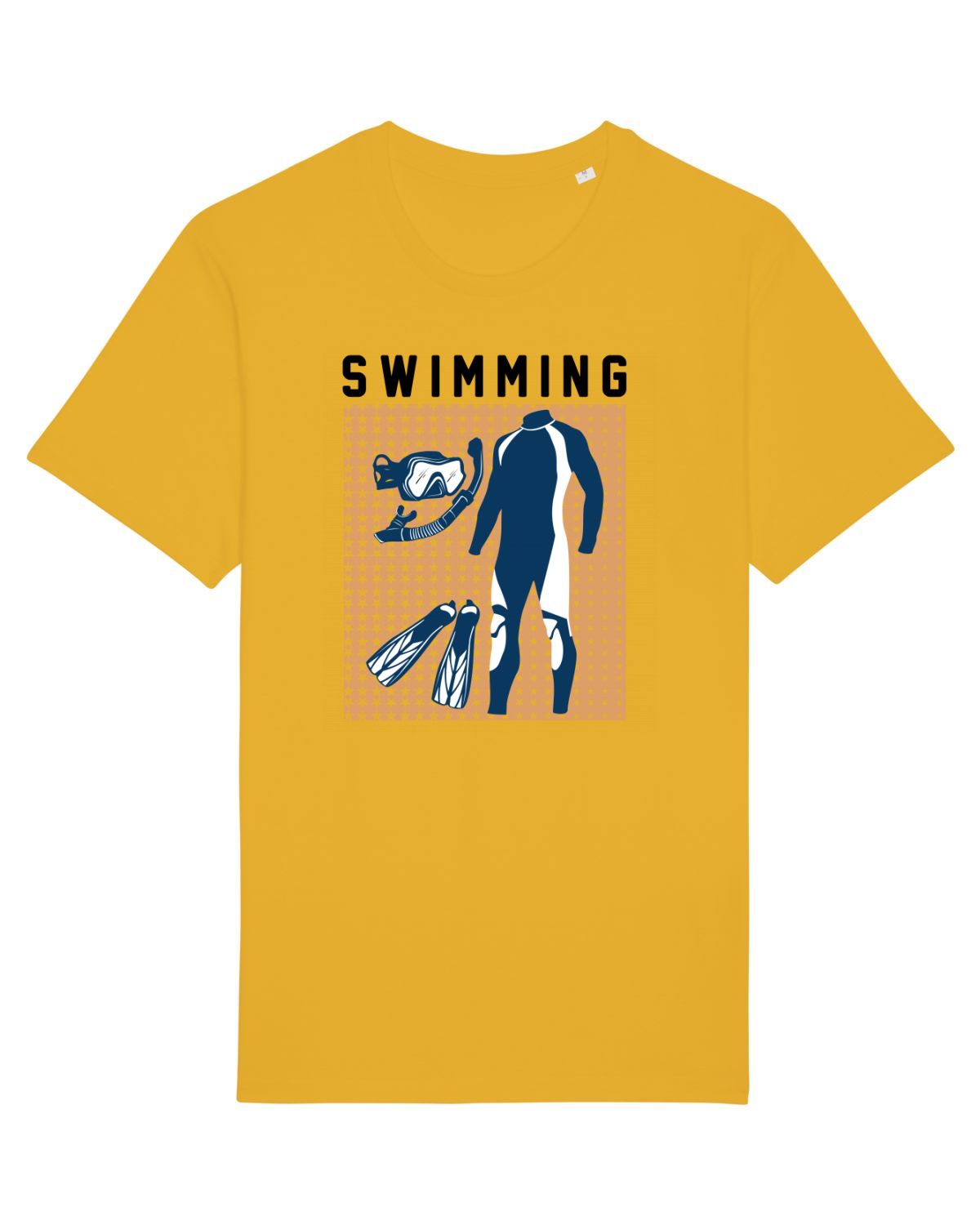 Tricou mânecă scurtă Unisex Rocker Spectra Yellow