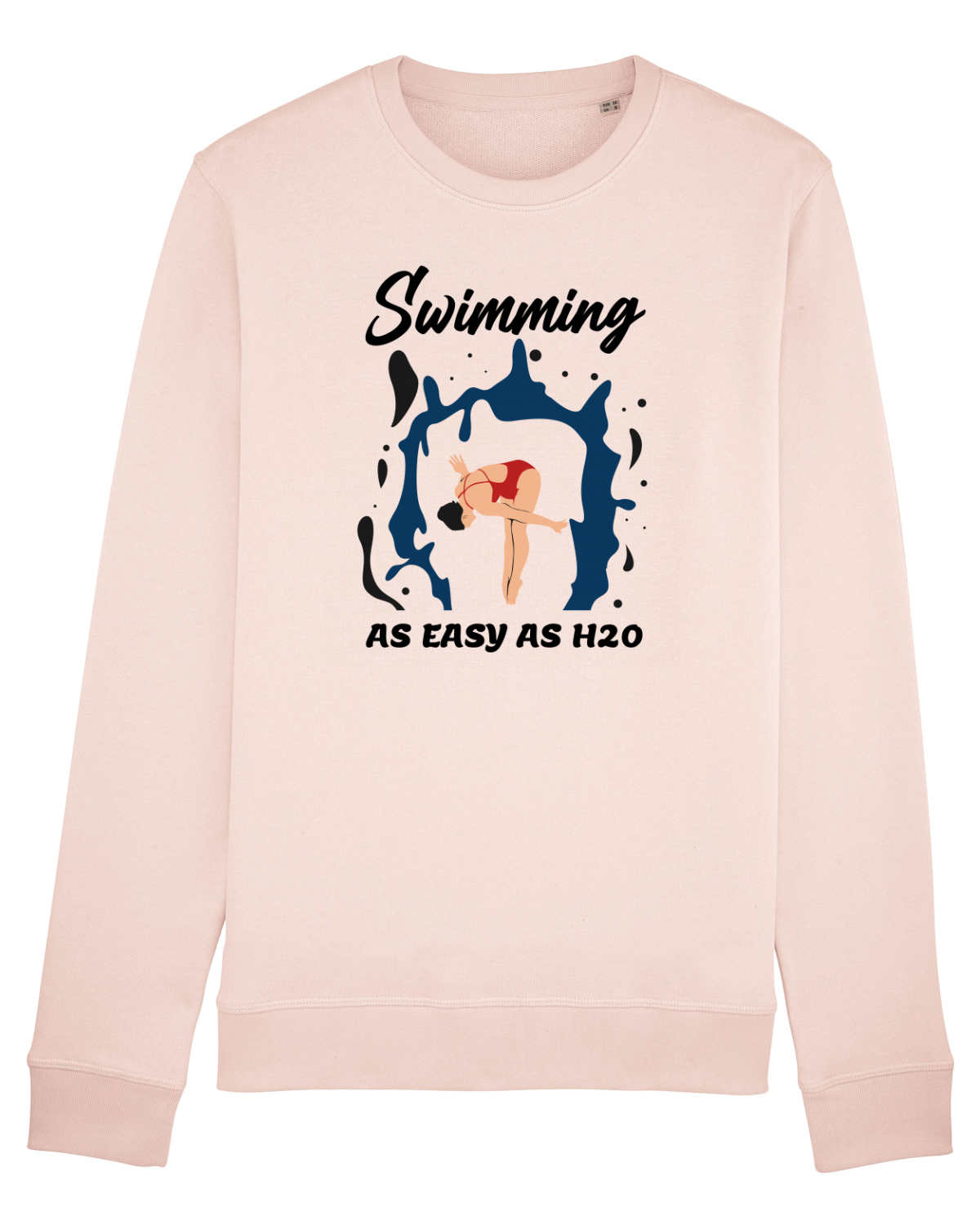 Bluză mânecă lungă Unisex Rise Candy Pink