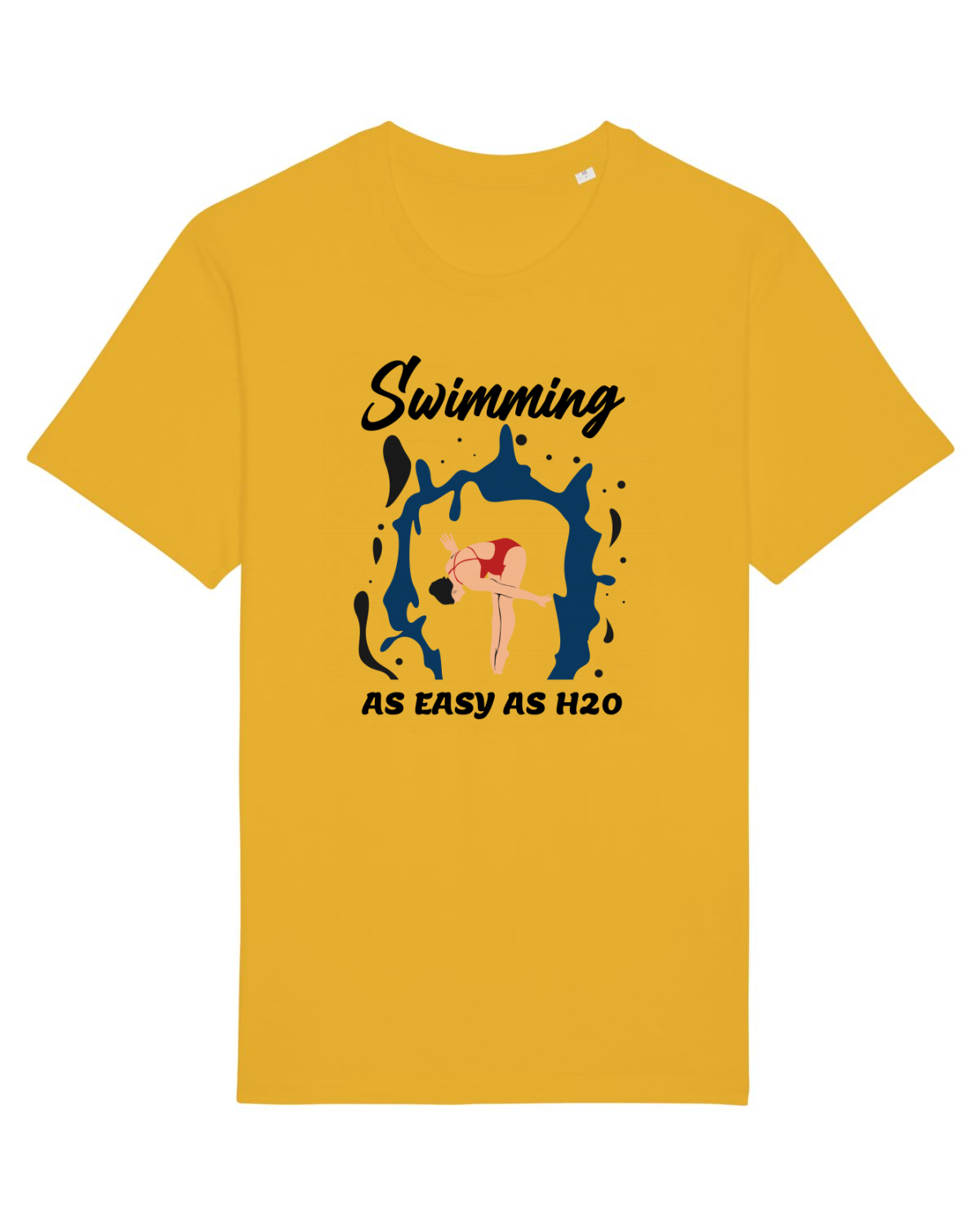 Tricou mânecă scurtă Unisex Rocker Spectra Yellow