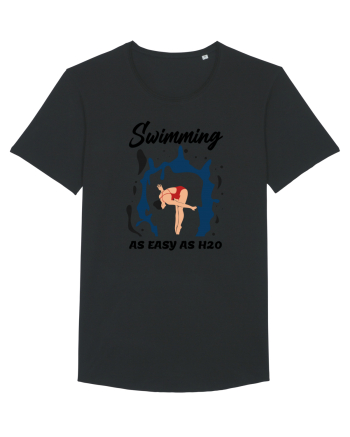 pentru pasionații de înot - Swimming is as Easy as h20 Black