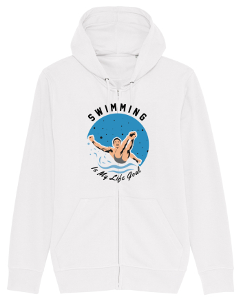 pentru pasionații de înot - Swimming is My Life Goal White
