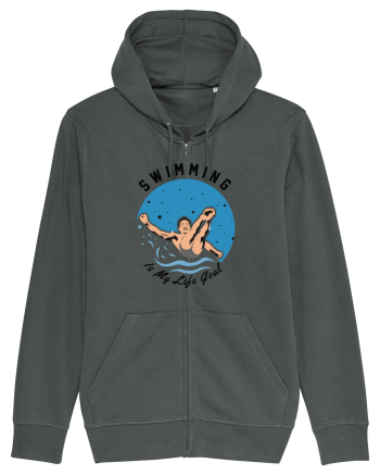 pentru pasionații de înot - Swimming is My Life Goal Anthracite