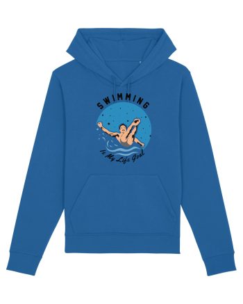 pentru pasionații de înot - Swimming is My Life Goal Royal Blue