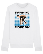 pentru pasionații de înot - Swimming Mode on Bluză mânecă lungă Unisex Rise