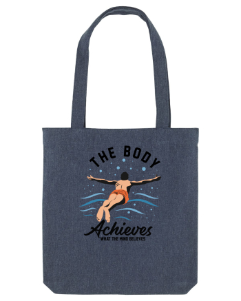 pentru pasionații de înot - The Body Achieves What the Mind Believes Midnight Blue