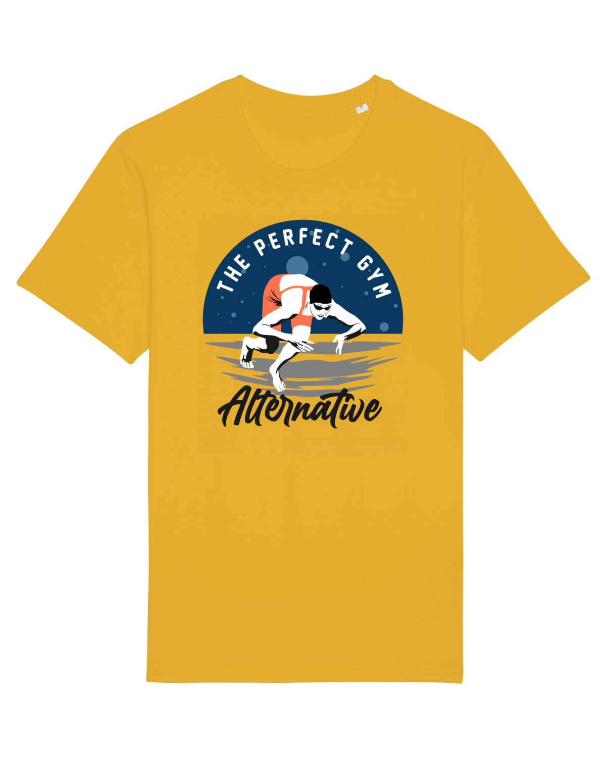 Tricou mânecă scurtă Unisex Rocker Spectra Yellow