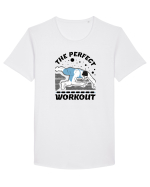 pentru pasionații de înot - The Perfect Workout Tricou mânecă scurtă guler larg Bărbat Skater