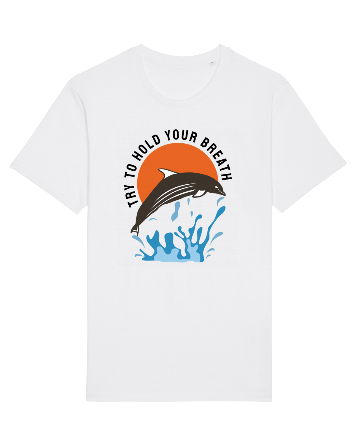 Tricou mânecă scurtă Unisex Rocker White