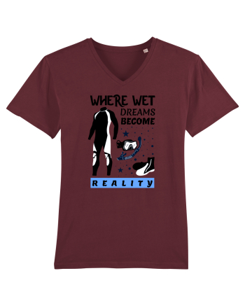 pentru pasionații de înot - Where Wet Dreams Become Reality Burgundy