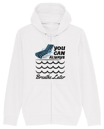 pentru pasionații de înot - You Can Always Breathe Later White