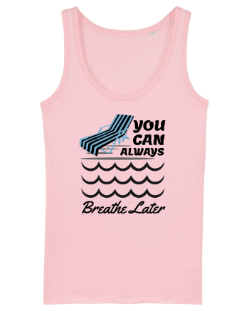 pentru pasionații de înot - You Can Always Breathe Later Cotton Pink