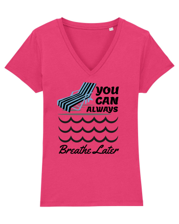 pentru pasionații de înot - You Can Always Breathe Later Raspberry