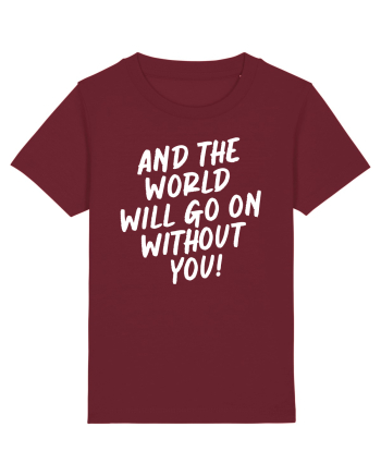 And the world Burgundy