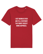 Just wanna be rich Tricou mânecă scurtă Unisex Rocker