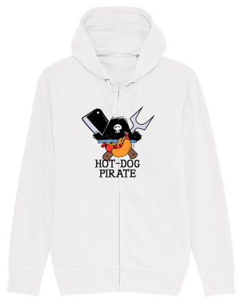 Hot Dog Pirate White