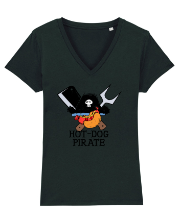 Hot Dog Pirate Black
