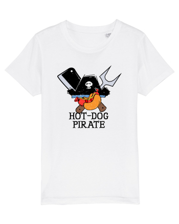 Hot Dog Pirate White
