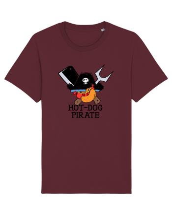 Hot Dog Pirate Burgundy