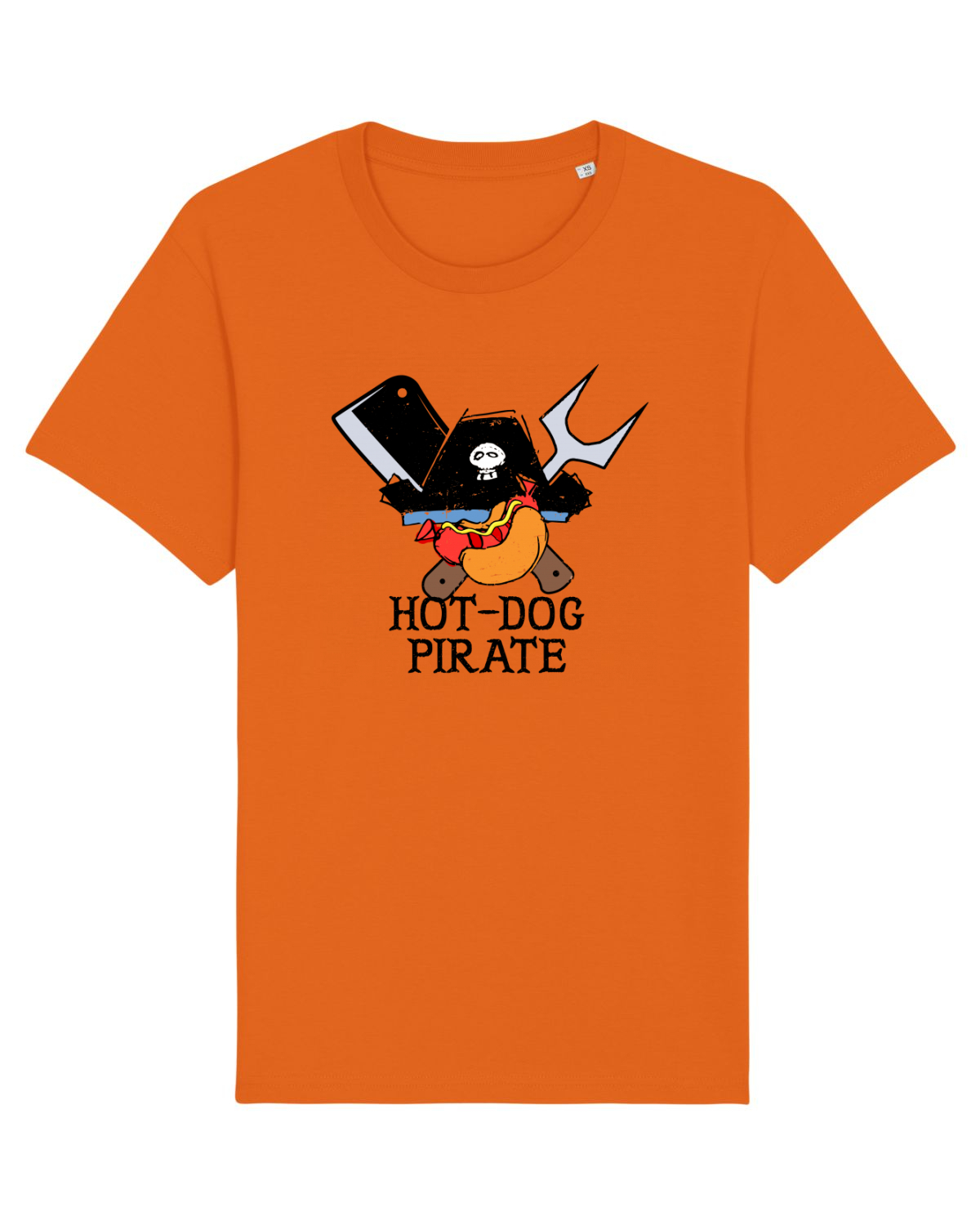 Tricou mânecă scurtă Unisex Rocker Bright Orange