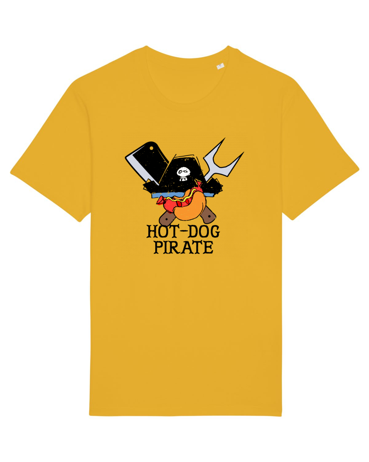 Tricou mânecă scurtă Unisex Rocker Spectra Yellow
