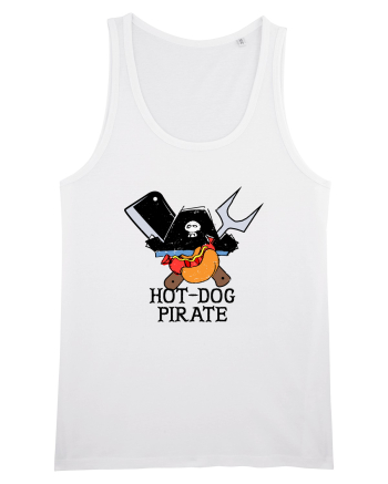 Hot Dog Pirate White