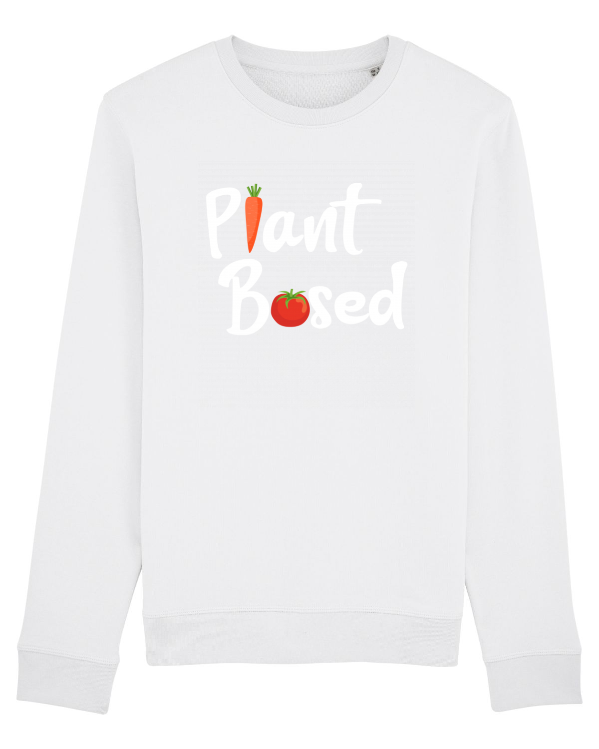 Bluză mânecă lungă Unisex Rise White