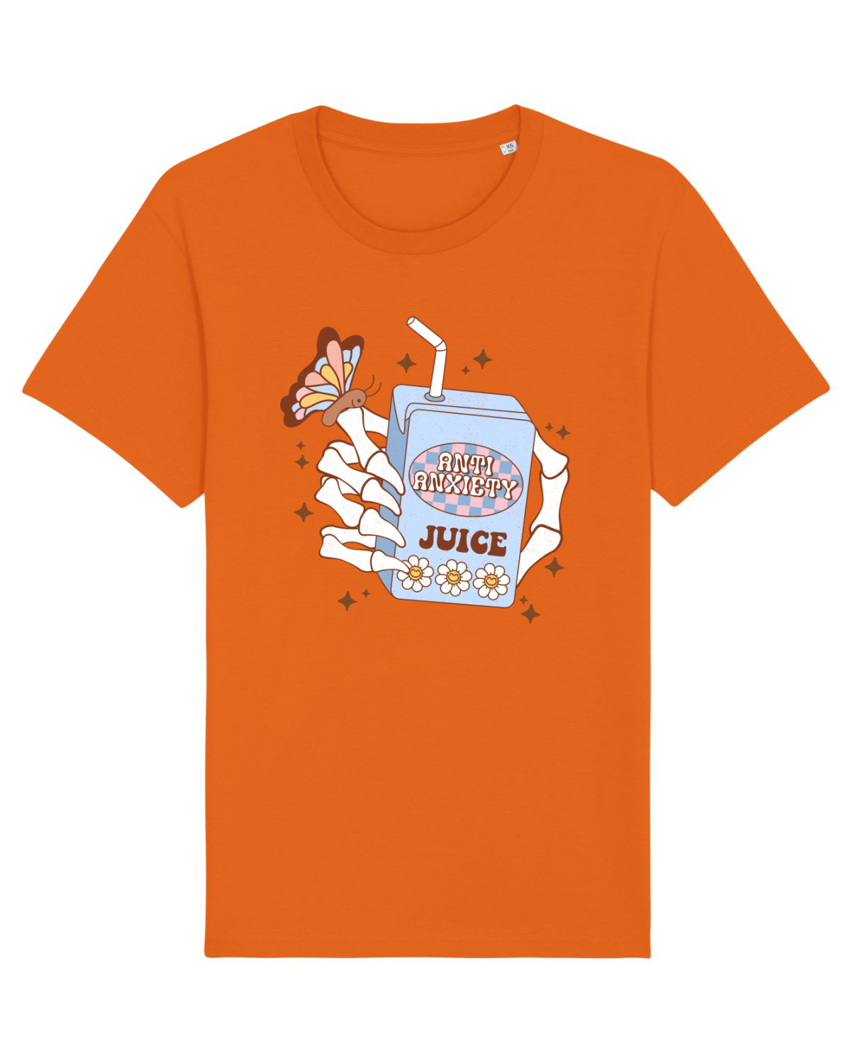 Tricou mânecă scurtă Unisex Rocker Bright Orange