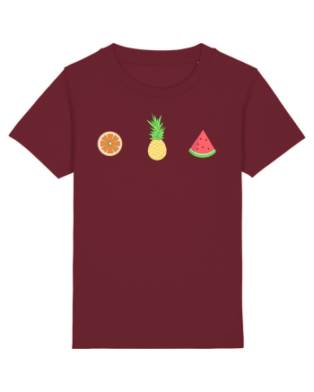 Summer Fruits Burgundy