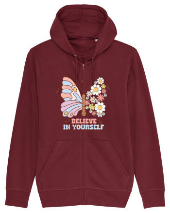 BELIEVE IN YOURSELF Burgundy
