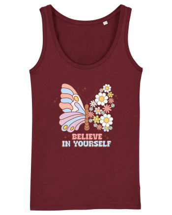 BELIEVE IN YOURSELF Burgundy