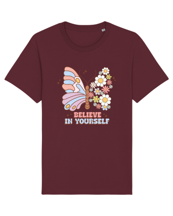 BELIEVE IN YOURSELF Burgundy