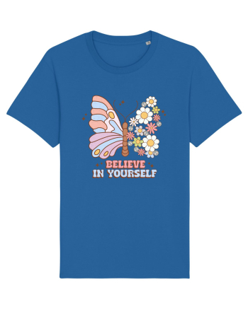 BELIEVE IN YOURSELF Royal Blue