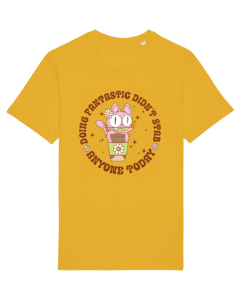 Doing Fantastic Didn't Stab Anyone Today Spectra Yellow