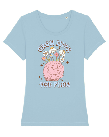 GROW WITH THE FLOW Sky Blue