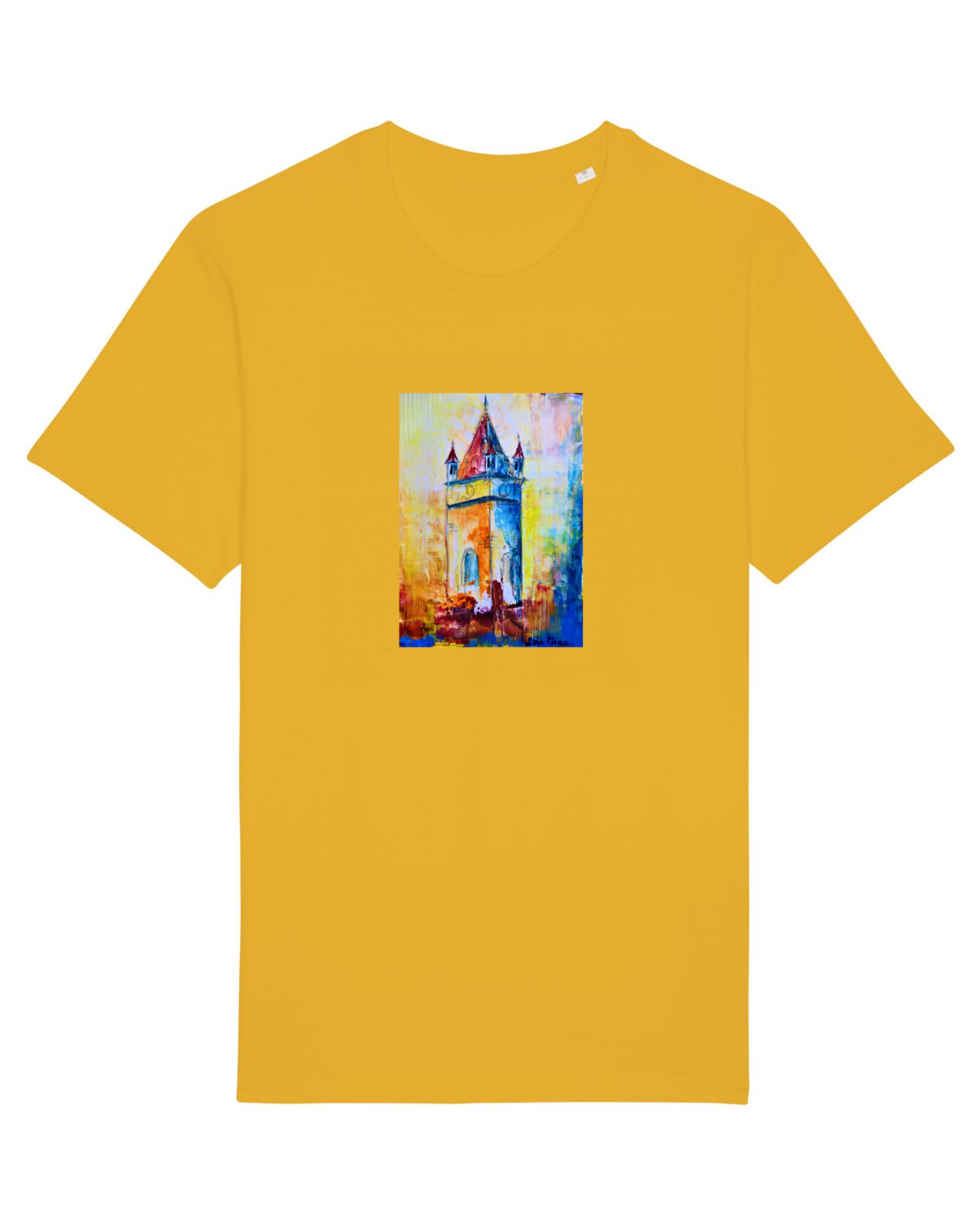 Tricou mânecă scurtă Unisex Rocker Spectra Yellow