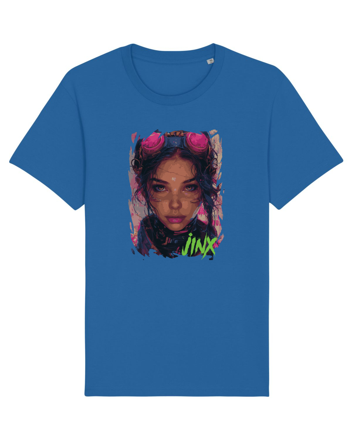 Tricou mânecă scurtă Unisex Rocker Royal Blue