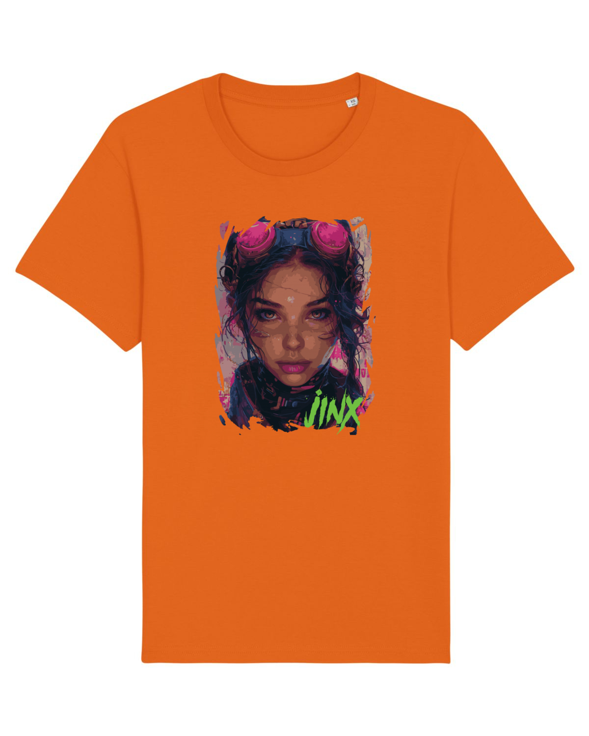Tricou mânecă scurtă Unisex Rocker Bright Orange