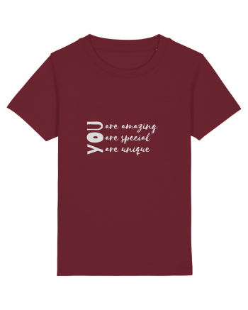 You Are Amazing Burgundy