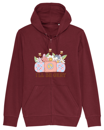 I'LL BE OKAY Burgundy