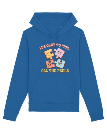 IT'S OKAY TO FEEL ALL THE FEELS Royal Blue