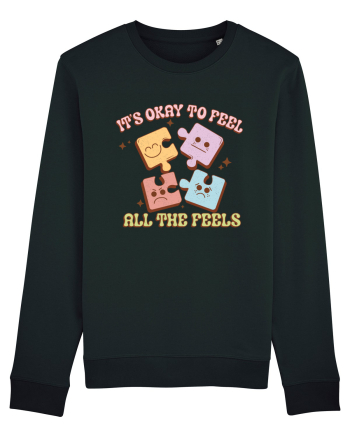 IT'S OKAY TO FEEL ALL THE FEELS Black