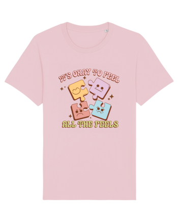 IT'S OKAY TO FEEL ALL THE FEELS Cotton Pink