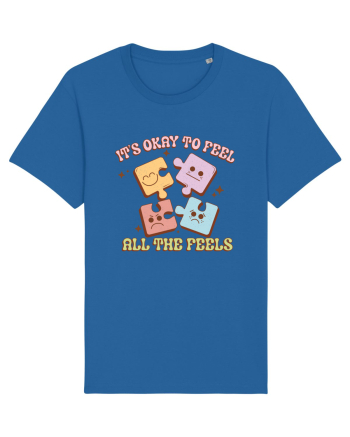 IT'S OKAY TO FEEL ALL THE FEELS Royal Blue