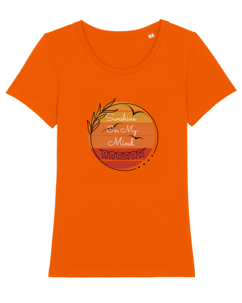 Sunshine On My Mind Bright Orange