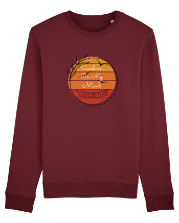Sunshine On My Mind Burgundy