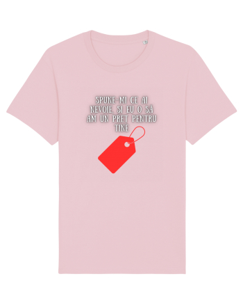 SPUNE-MI CE AI NEVOIE! Cotton Pink