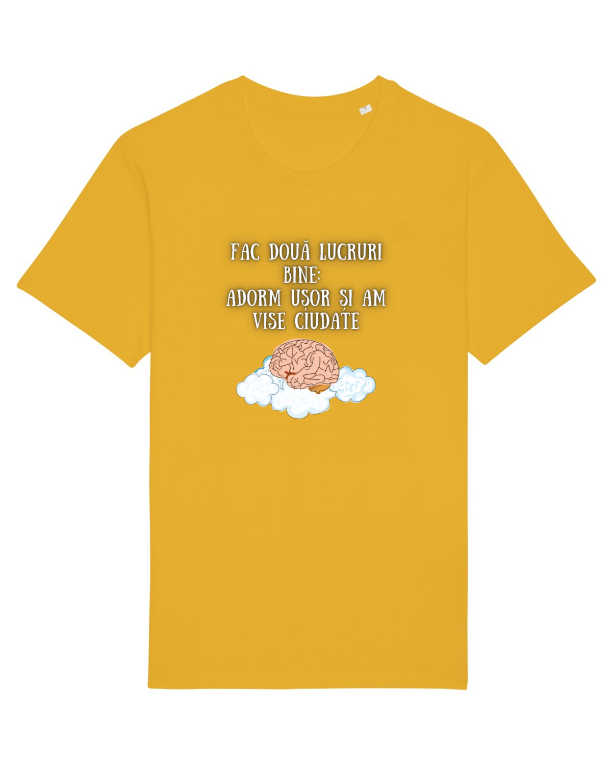 Tricou mânecă scurtă Unisex Rocker Spectra Yellow
