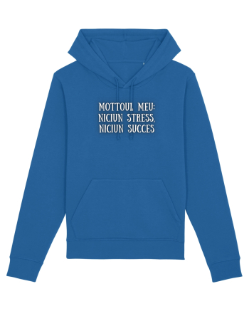 MOTTOUL MEU : STRESS + SUCCES Royal Blue