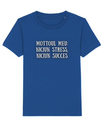 MOTTOUL MEU : STRESS + SUCCES Majorelle Blue